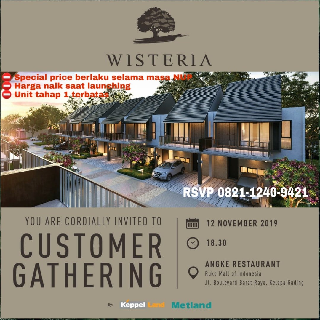 Gathering Wisteria Cakung 12 Nov 2019.